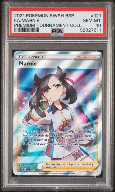 Marnie Promo SWSH123 PSA 10