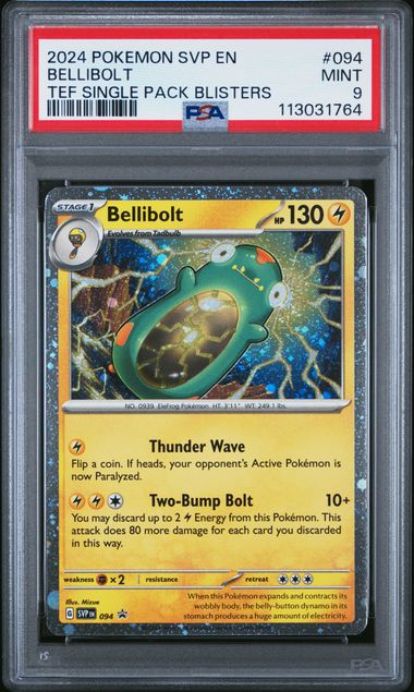 Bellibolt Promo SVP 094 PSA 9