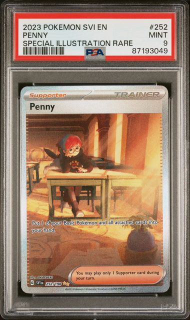 Penny Scarlet & Violet 252/198 PSA 9