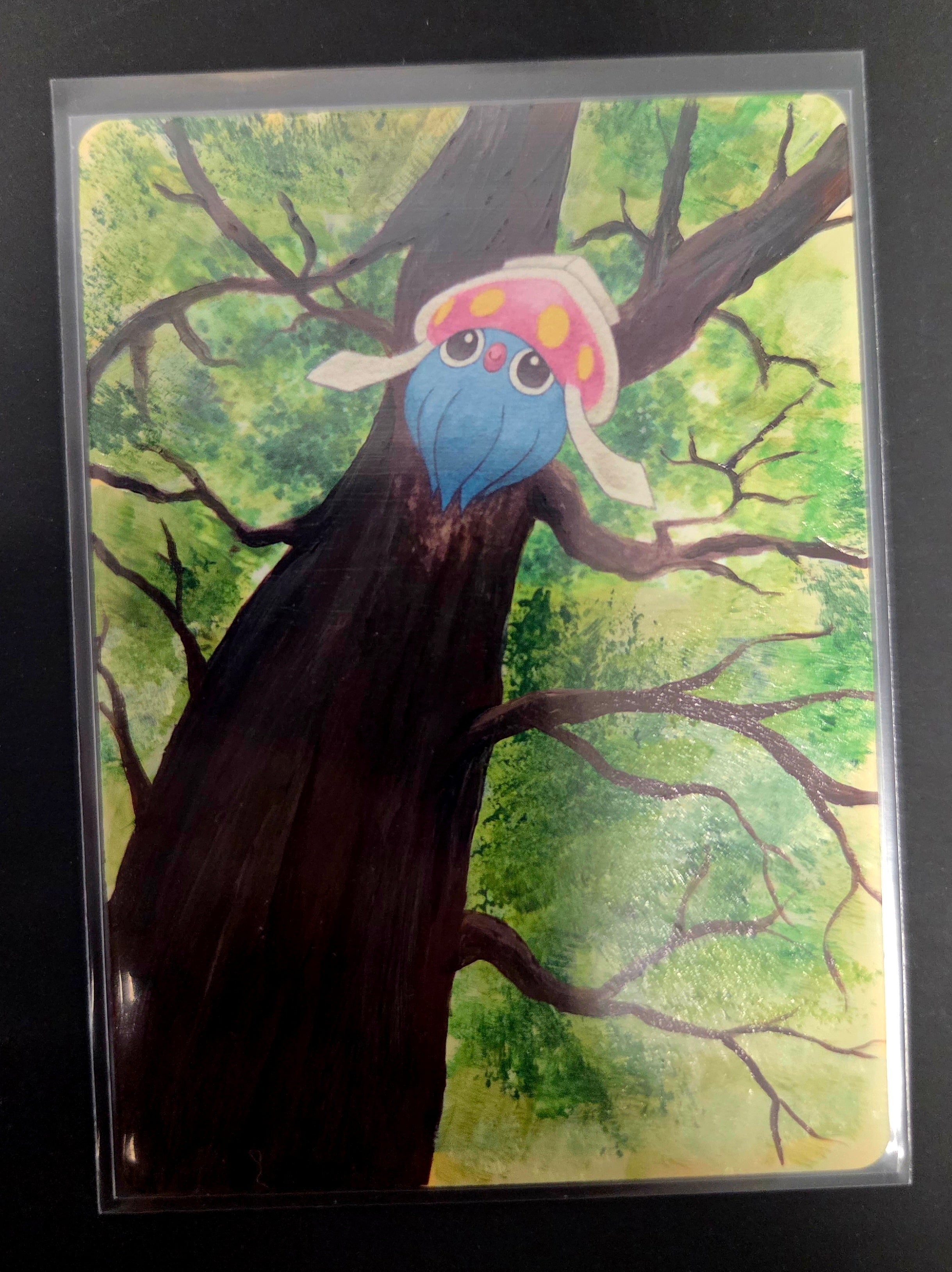 Custom Painted Inkay Pokemon Card