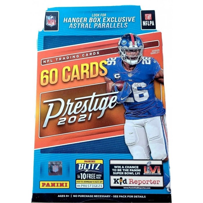2021 Panini Prestige Football Hanger Box