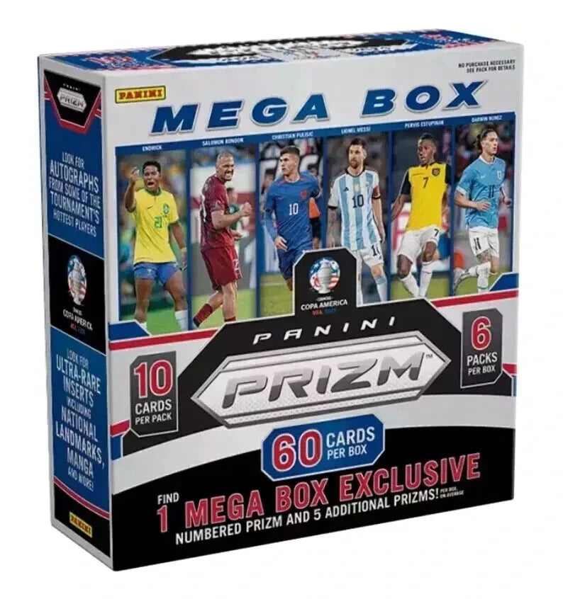 2024 Panini Prizm COPA AMERICA SOCCER MEGA BOX