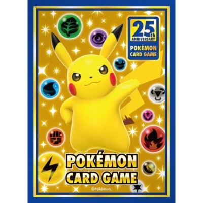 pokemon 25th anniversary card sleeves Pokémon Card Sleeve