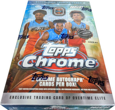 2023/24 Topps Chrome Overtime Elite Basketball Hobby Box