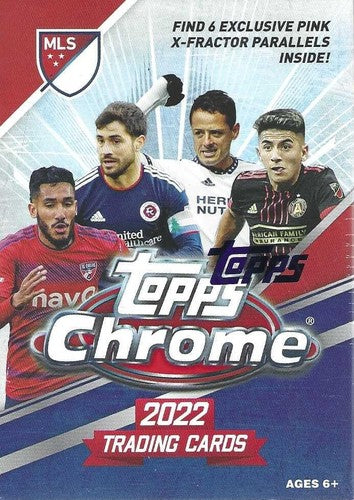 2022 Topps Chrome Soccer Blaster Box