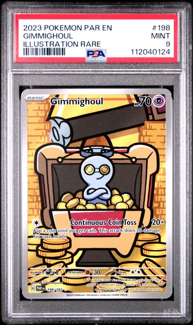 Gimmighoul Paradox Rift 198/182 PSA 9