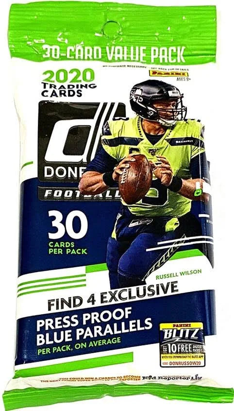2020 Panini Donruss Football Value Pack