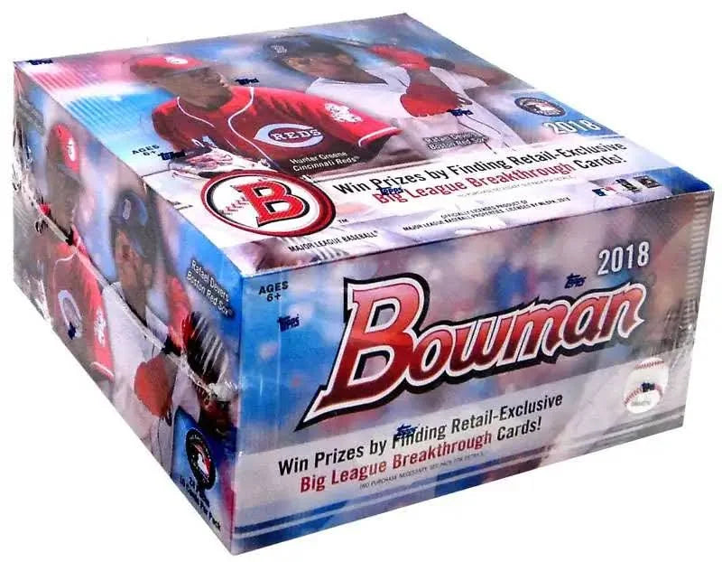 2018 Bowman Baseball 24-Pack Retail Box