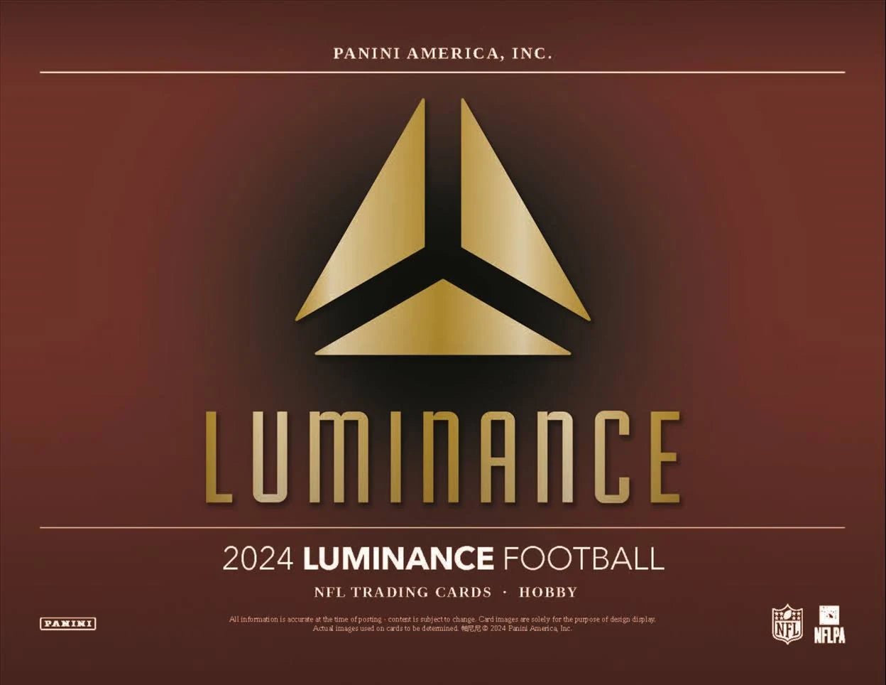 2024 Panini Luminance Football Hobby Box
