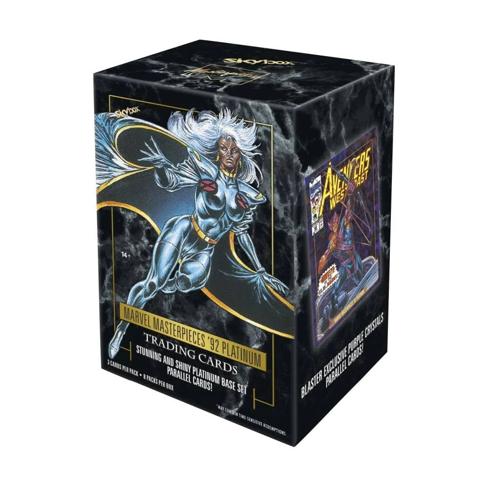 2024 Upper Deck Marvel Masterpieces 92 Platinum Blaster Box