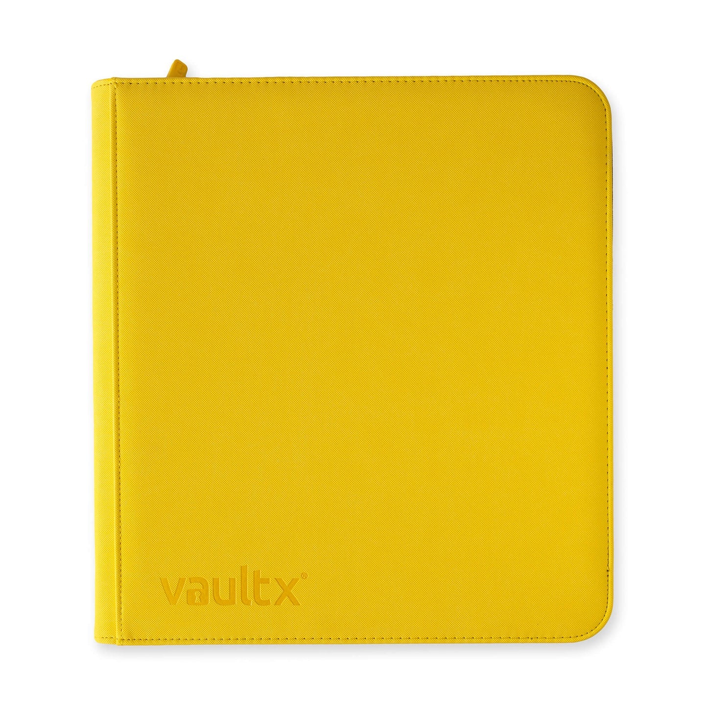 Vault X 12-Pocket Zippered Binder - Yellow