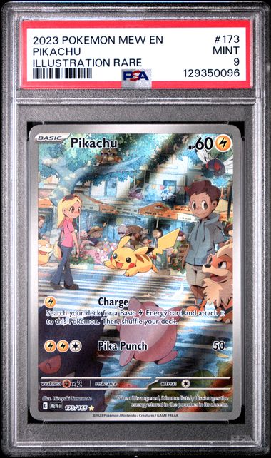 Pikachu 151 173/165 PSA 9