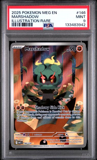 Marshadow Mega Evolution 146/132 PSA 9