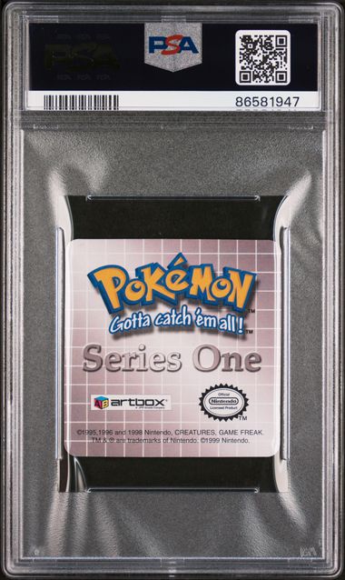 Bulbasaur/Ivysaur/Venusaur Action Flipz Series One 1 PSA 9