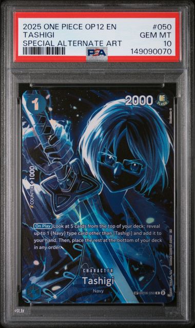Tahigi SP Legacy of the Master OP06-050 PSA 10