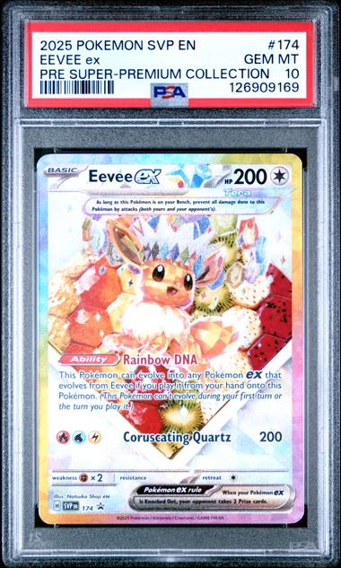 Eevee ex Promo 174 PSA 10
