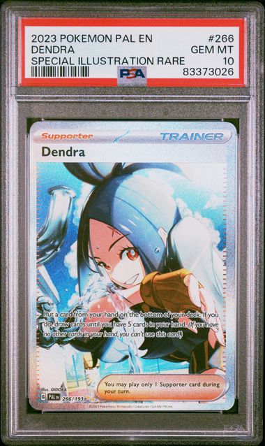 Dendra ex SIR Paldea Evolved 266/193 PSA 10