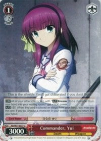 Commander, Yuri (AB/W31-E077 U) - Angel Beats! Re:Edit