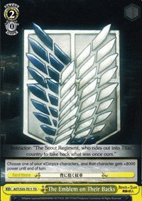 The Emblem on Their Backs (AOT/S35-TE11 TD) - Attack on Titan
