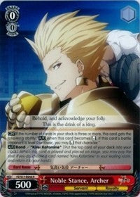 Noble Stance, Archer (FZ/S17-E058 R) - Fate/Zero