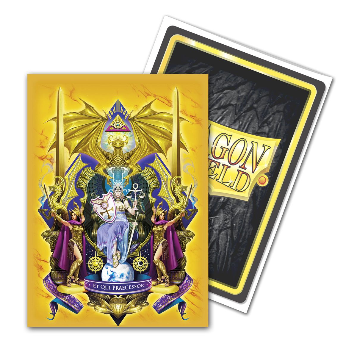 Dragon Shield: Standard 100ct Brushed Art Sleeves - Queen Athromark (Classic)