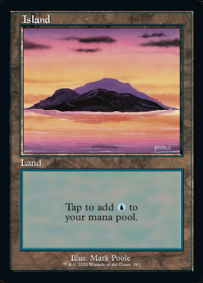 Island (583) (Retro Frame) (30A-583) - 30th Anniversary Edition