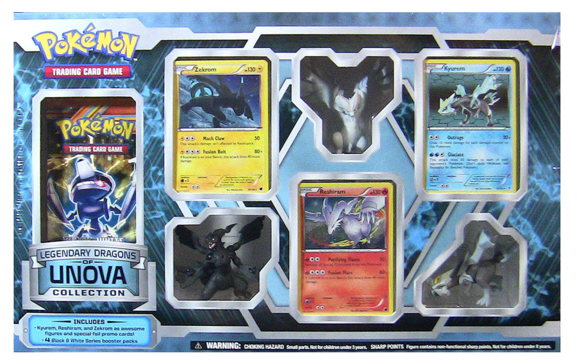 pokemon legendary card set Collection (Legendary Dragons of Unova)