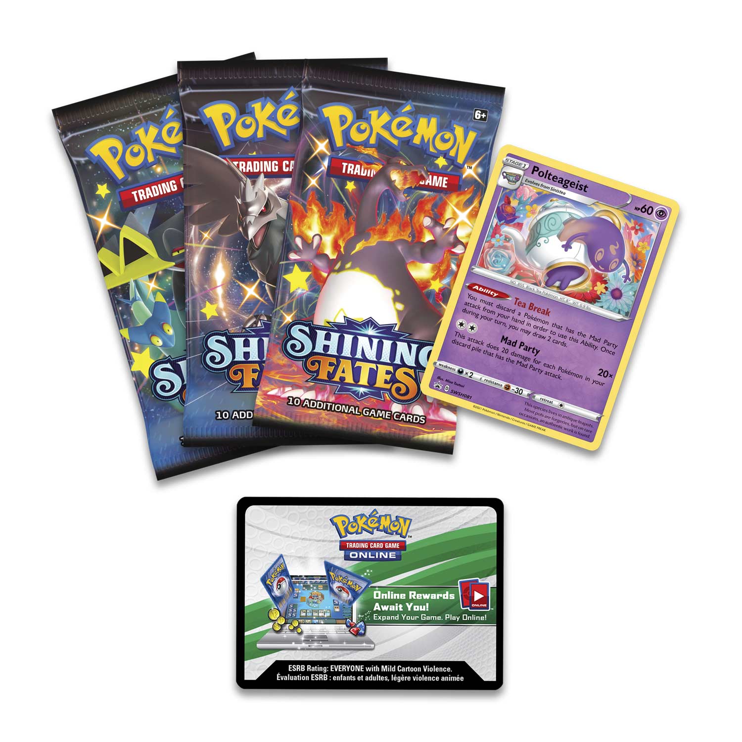 Shining Fates - Mad Party Pin Collection (Polteageist)