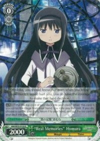 "Real Memories" Homura (MM/W35-E029 R) - Puella Magi Madoka Magica the Movie -Rebellion-