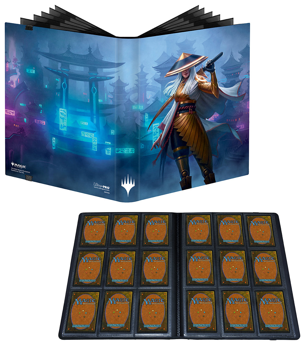 Ultra PRO: 9-Pocket PRO-Binder - Kamigawa Neon Dynasty (The Wandering Emperor)