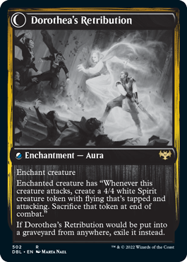 Dorothea, Vengeful Victim // Dorothea's Retribution (DBL-502) - Innistrad: Double Feature: (Double Faced Transform)