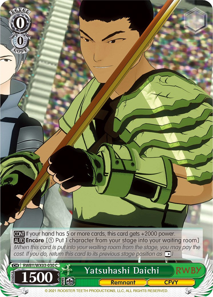 Yatsuhashi Daichi (RWBY/WX03-030 C) - RWBY