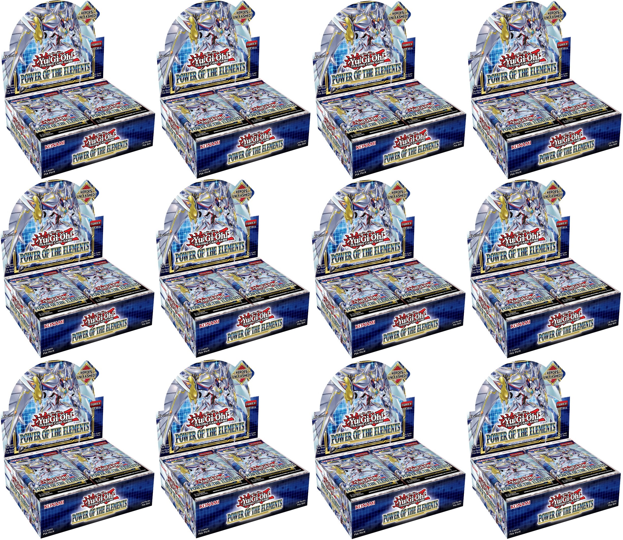 Power of the Elements - Booster Box Case (1st Edition)