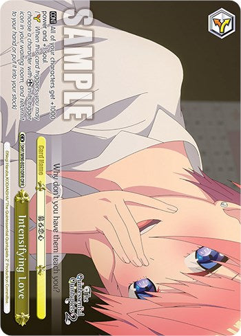 Intensifying Love (OFR) (5HY/W90-E021OFR OFR) - The Quintessential Quintuplets 2