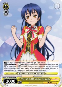 "Our LIVE, the LIFE with You" Umi Sonoda (LL/W24-E004 RR) - Love Live!