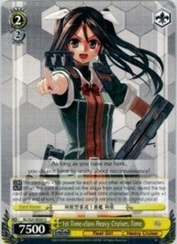 1st Tone-class Heavy Cruiser, Tone (KC/S25-E020 U) - KanColle