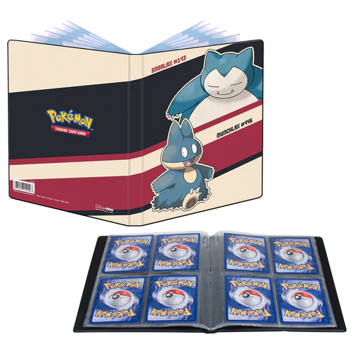 Ultra Pro Pokemon: Snorlax & Munchlax 4-Pocket Portfolio