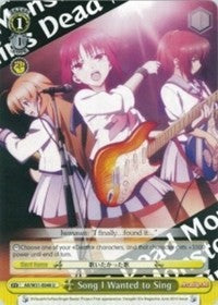 Song I Wanted to Sing (AB/W31-E048 U) - Angel Beats! Re:Edit