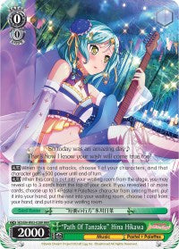 "Path Of Tanzaku" Hina Hikawa (RRR) (BD/EN-W03-028R RRR) - BanG Dream! Girls Band Party! MULTI LIVE