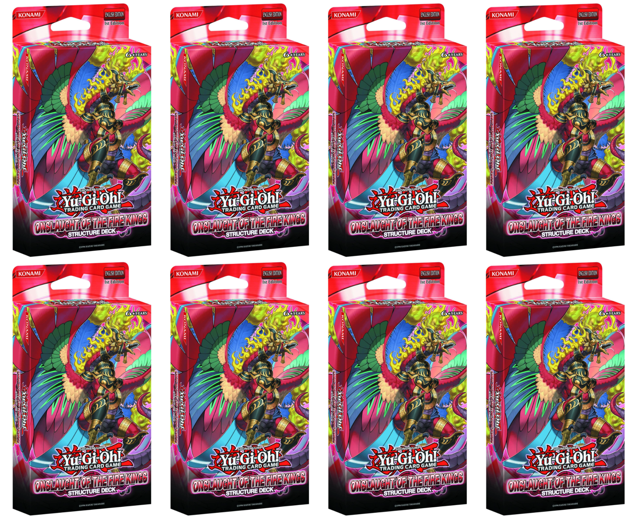 Onslaught of the Fire Kings - Structure Deck Display (1st Edition)