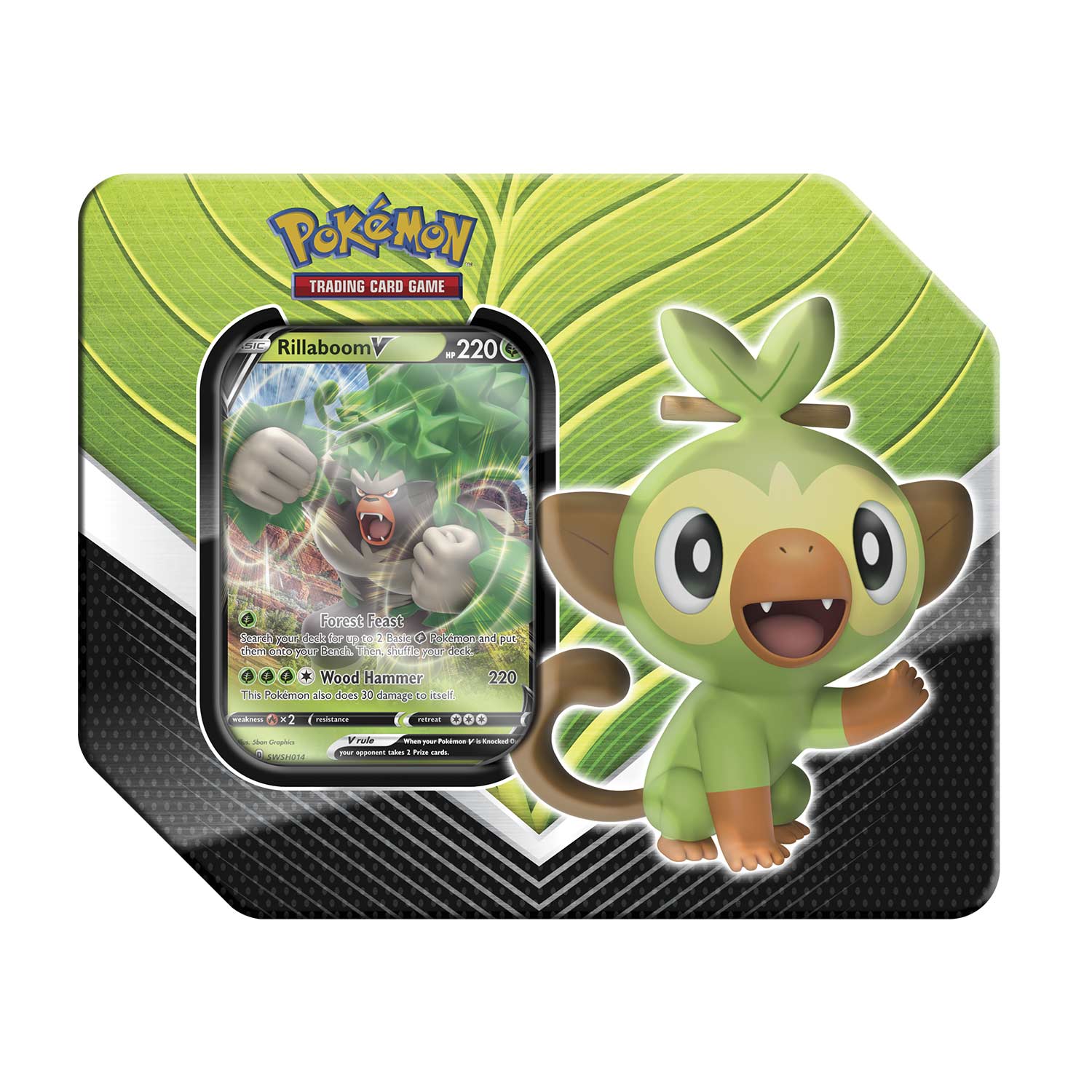 Sword & Shield - Galar Partners Collector's Tin (Rillaboom V)