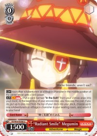 "Radiant Smile" Megumin (KS/W55-E056 U) - KonoSuba 2