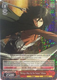 "Paving a Way for the Future" Mikasa (AOT/S35-E060 R) - Attack on Titan