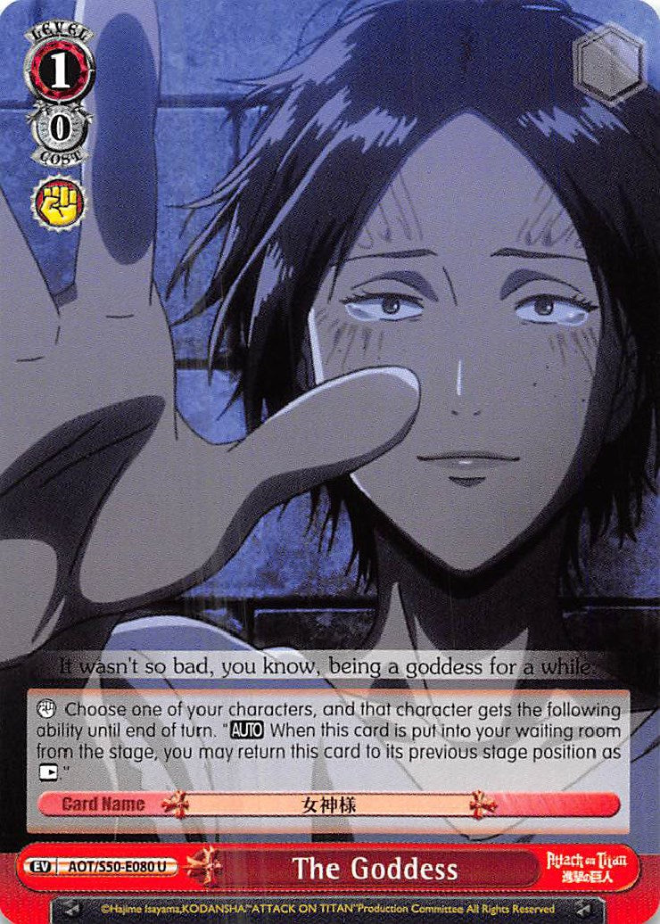 The Goddess (AOT/S50-E080 U) - Attack on Titan Vol. 2
