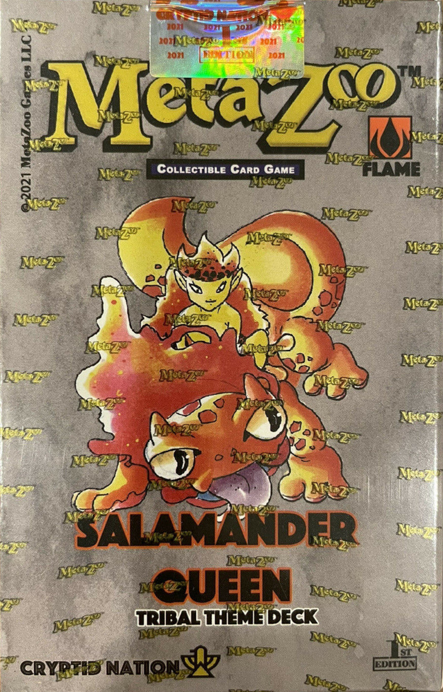 Cryptid Nation - Tribal Theme Deck (Salamander Queen) (1st Edition)