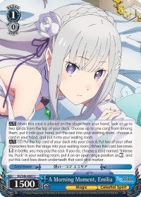 A Morning Moment, Emilia (RZ/S46-E087 C) - Re:ZERO