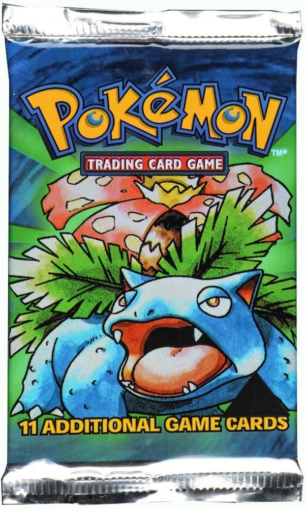 Base Set - Booster Pack (1st Edition/Black Triangle Error) Base Set - Booster Pack (1st Edition/Black Triangle Error)