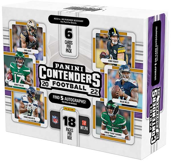 2022 Panini Contenders Football Hobby Box