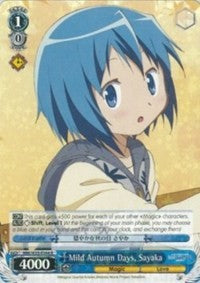Mild Autumn Days, Sayaka (MM/W35-E084 R) - Puella Magi Madoka Magica the Movie -Rebellion-