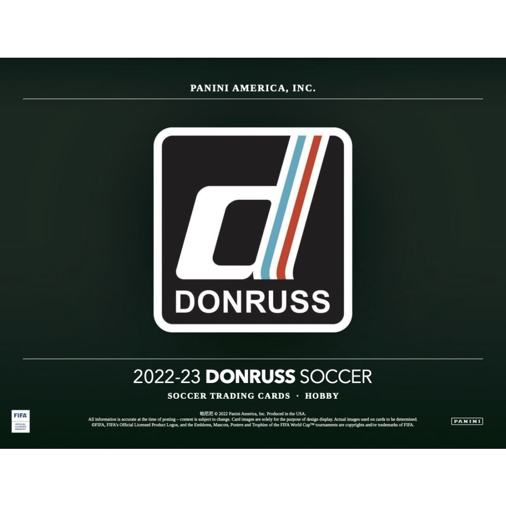 2022/23 Panini Donruss Soccer Hobby Box